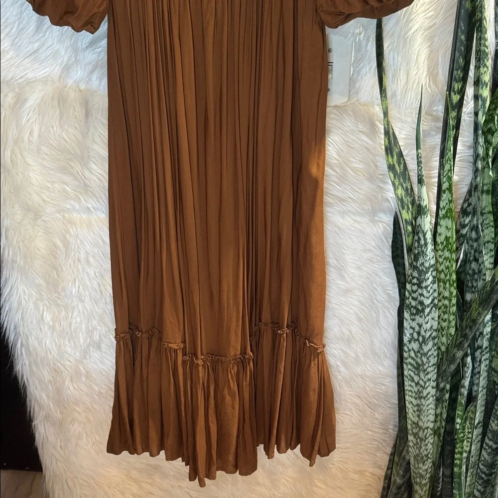 Anthropologie Let Me Be Embroidered Open-Back Maxi Dress - Picture 8 of 8